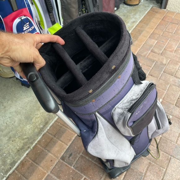 Portable / Collapsible Trolley Cart 2 Wheeler 
Great for golf bags - Picture 9 of 10